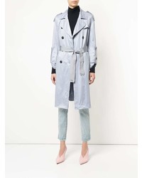 hellvioletter Trenchcoat von Marc Cain