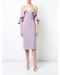 hellviolettes Ballkleid von Christian Siriano