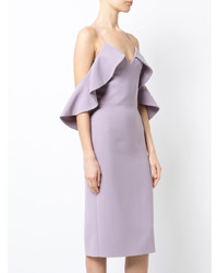 hellviolettes Ballkleid von Christian Siriano