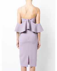 hellviolettes Ballkleid von Christian Siriano