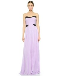 hellviolettes Ballkleid von J. Mendel