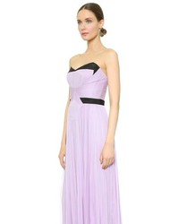 hellviolettes Ballkleid von J. Mendel