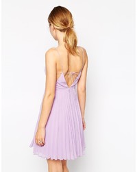 hellviolettes Freizeitkleid von Asos