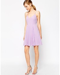 hellviolettes Freizeitkleid von Asos