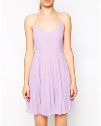 hellviolettes Freizeitkleid von Asos