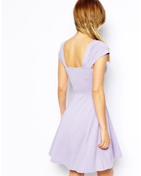 hellviolettes Freizeitkleid von Asos