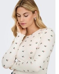hellviolettes Hemd von Only