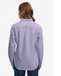 hellviolettes Hemd von Superdry
