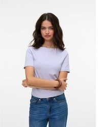 hellviolettes Hemd von Vero Moda