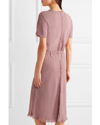 hellviolettes Kleid von Raquel Allegra