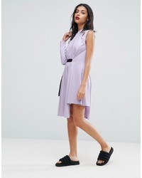 hellviolettes Kleid von Asos