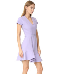 hellviolettes Kleid von Carven