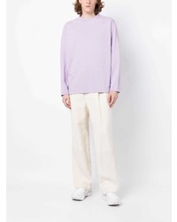 hellviolettes Langarmshirt von Simone Rocha