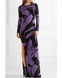 hellviolettes Maxikleid von Sibling