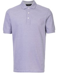 hellviolettes Polohemd von D'urban