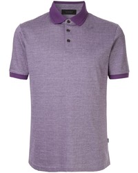 hellviolettes Polohemd von D'urban