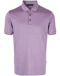 hellviolettes Polohemd von D'urban