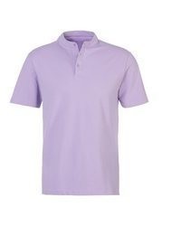 hellviolettes Polohemd von John Devin