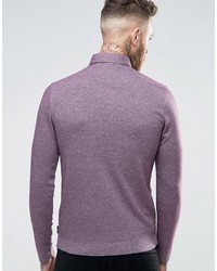 hellviolettes Polohemd von Ted Baker