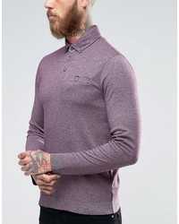 hellviolettes Polohemd von Ted Baker