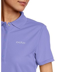 hellviolettes Polohemd von ODLO