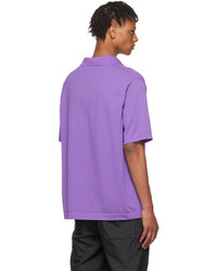 hellviolettes Polohemd von Jil Sander