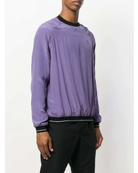 hellviolettes Sweatshirt von Haider Ackermann