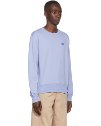 hellviolettes Sweatshirt von Acne Studios