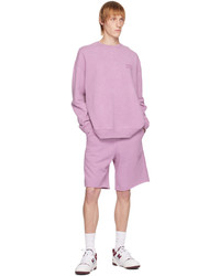 hellviolettes Sweatshirt von OVER OVER