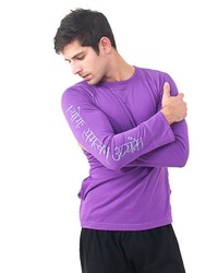 hellviolettes Sweatshirt von Yogamasti
