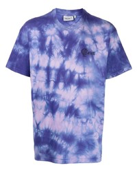 hellviolettes Mit Batikmuster T-Shirt mit einem Rundhalsausschnitt von Carhartt WIP