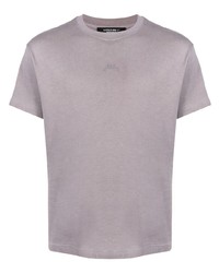 hellviolettes T-Shirt mit einem Rundhalsausschnitt von A-Cold-Wall*