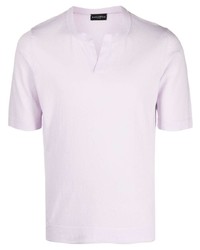 hellviolettes T-Shirt mit einem Rundhalsausschnitt von Ballantyne