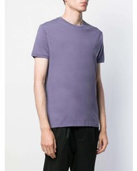 hellviolettes T-Shirt mit einem Rundhalsausschnitt von Vivienne Westwood