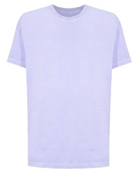 hellviolettes T-Shirt mit einem Rundhalsausschnitt von OSKLEN