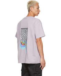hellviolettes T-Shirt mit einem Rundhalsausschnitt von Song For The Mute