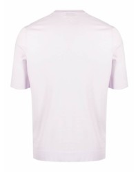 hellviolettes T-Shirt mit einem Rundhalsausschnitt von Ballantyne