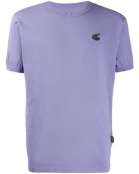 hellviolettes T-Shirt mit einem Rundhalsausschnitt von Vivienne Westwood Anglomania