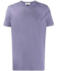 hellviolettes T-Shirt mit einem Rundhalsausschnitt von Vivienne Westwood