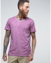 hellviolettes T-shirt von Weekday