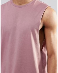 hellviolettes Trägershirt von Asos