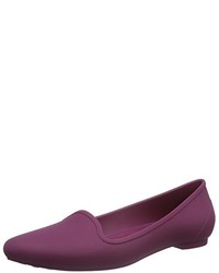 lila Ballerinas von Crocs