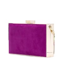 lila Clutch von GEDEBE