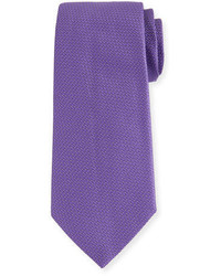 lila geflochtene Krawatte