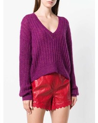 lila Oversize Pullover von IRO