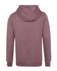 lila Pullover mit einem Kapuze von Sublevel