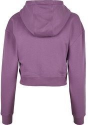 lila Pullover mit einer Kapuze von Urban Classics