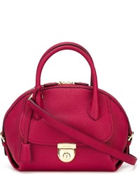 lila Shopper Tasche aus Leder von Salvatore Ferragamo
