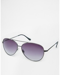 lila Sonnenbrille von Asos