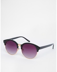 lila Sonnenbrille von Asos